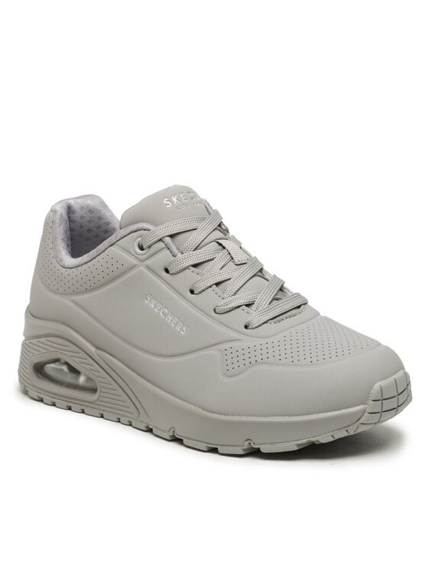 Skechers Skechers Сникърси Uno Stand On Air 73690/GRY Сив