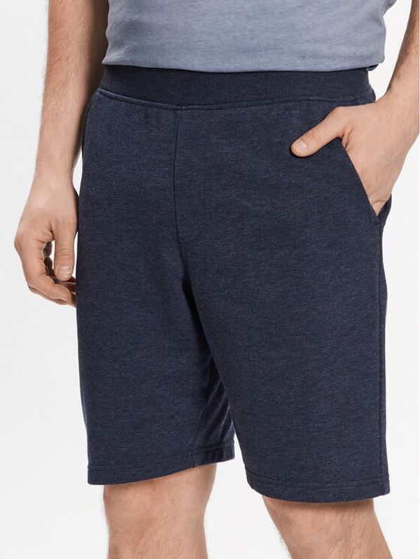 Skechers Skechers Спортни шорти Explorer M1SH69 Тъмносин Regular Fit