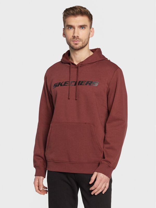 Skechers Skechers Суитшърт Heritage II MHD12 Кафяв Regular Fit