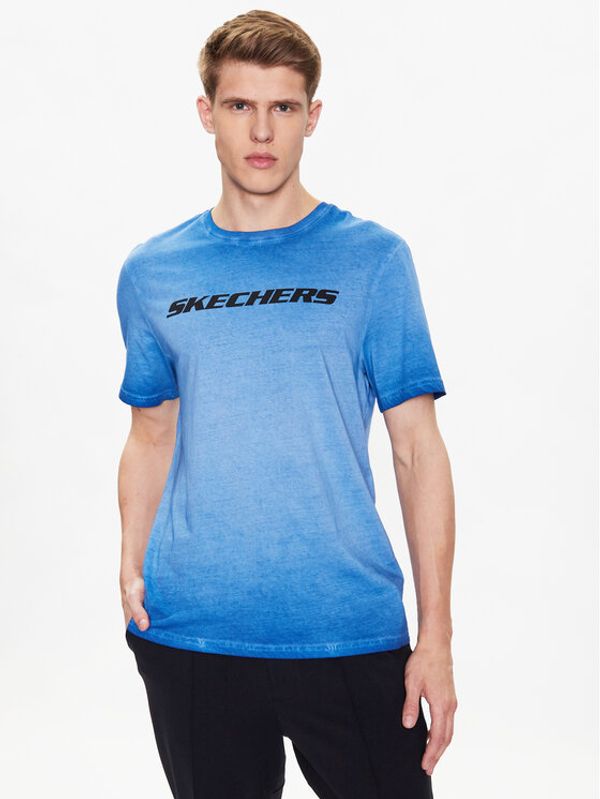 Skechers Skechers Тишърт Breakers M02TS76 Син Regular Fit