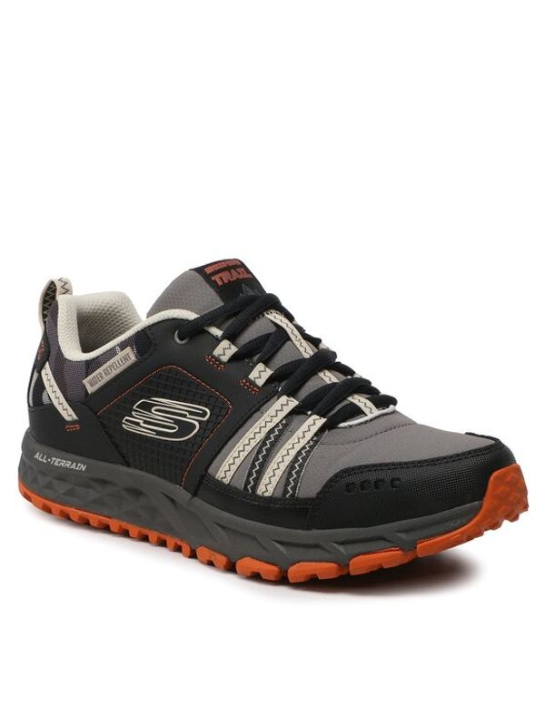 Skechers Skechers Туристически Geopath 237222/BKOR Черен