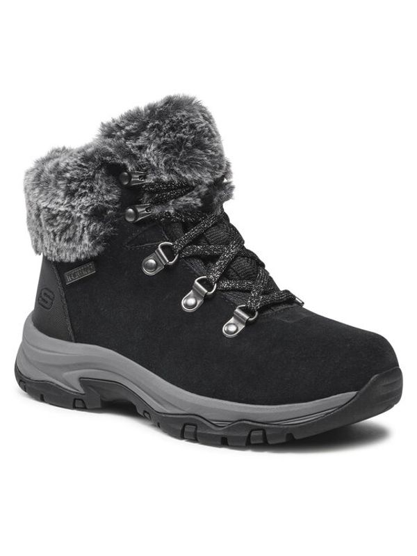 Skechers Skechers Туристически oбувки Falls Finest 167178/BLK Черен