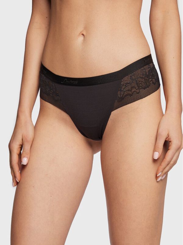 Sloggi Sloggi Дамски бикини тип бразилиана Shadow 10213177 Черен