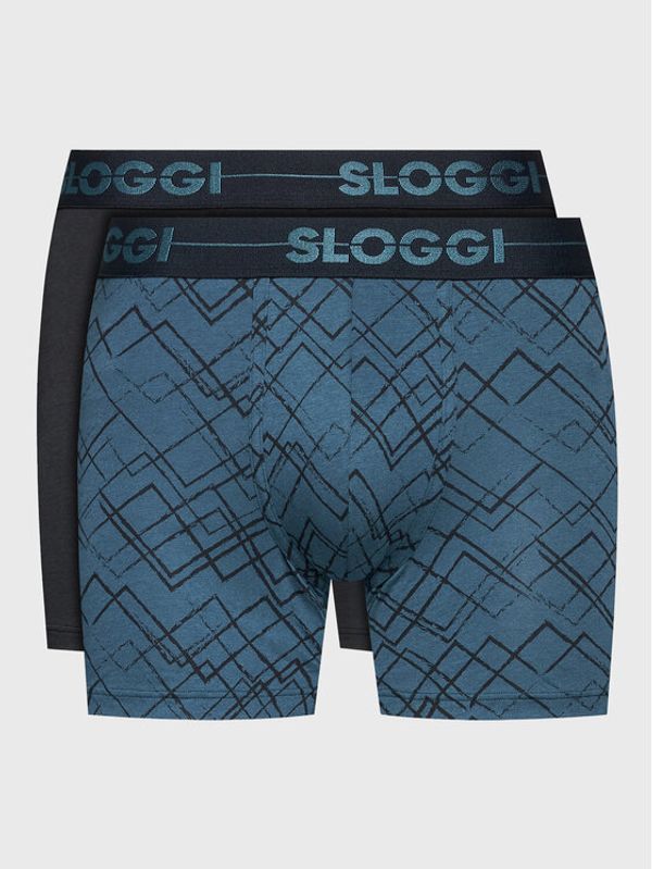 Sloggi Sloggi Комплект 2 чифта боксерки 10198168 Черен