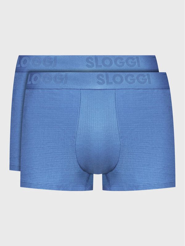 Sloggi Sloggi Комплект 2 чифта боксерки 10213060 Син