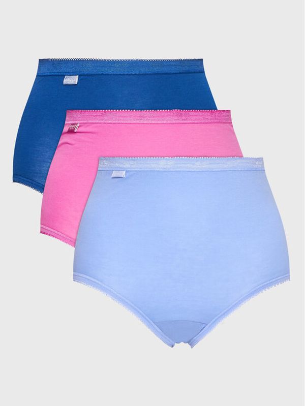 Sloggi Sloggi Комплект 3 чифта класически бикини 10105593 Цветен