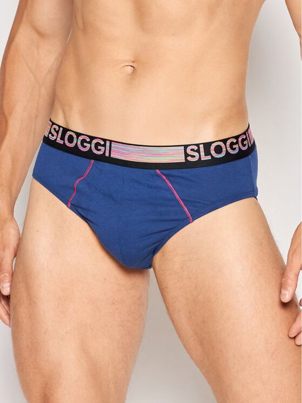 Sloggi Sloggi Комплект 6 чифта слипове 10211738 Тъмносин