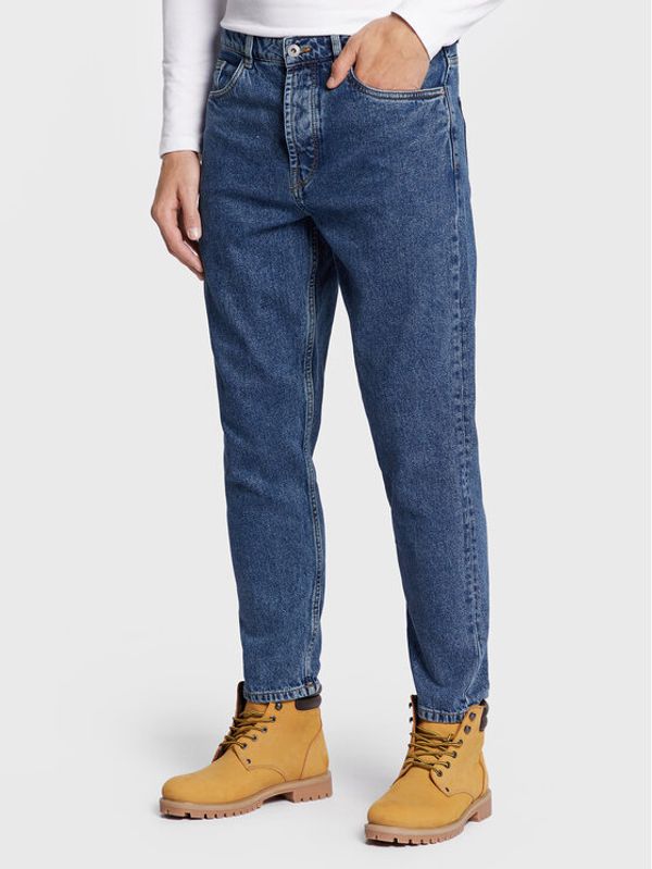 Solid Solid Дънки 21104099 Тъмносин Relaxed Fit