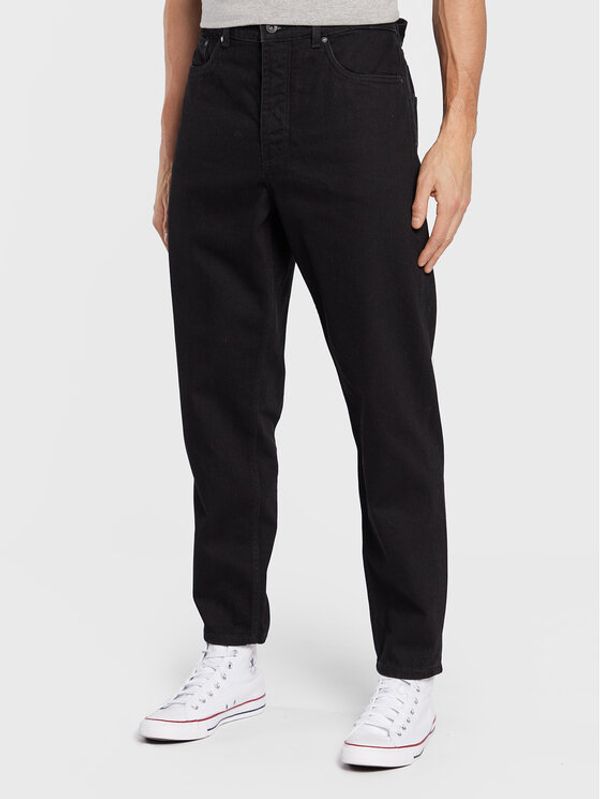 Solid Solid Дънки 21107174 Черен Relaxed Fit