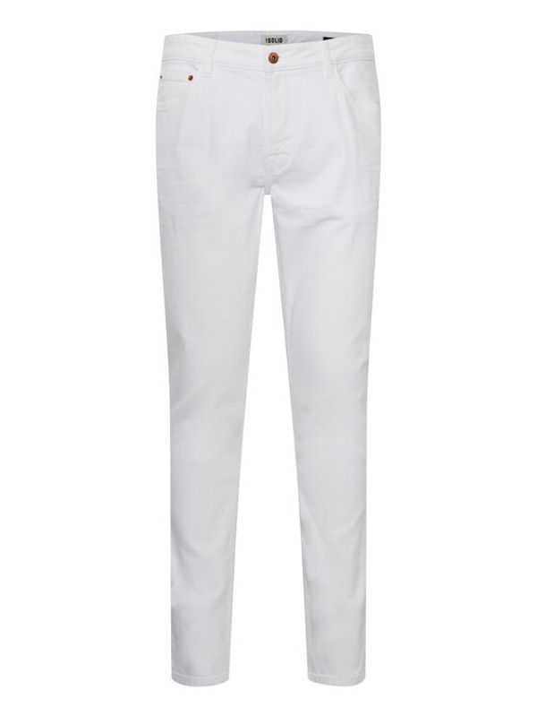 Solid Solid Дънки 21107678 Бял Slim Fit