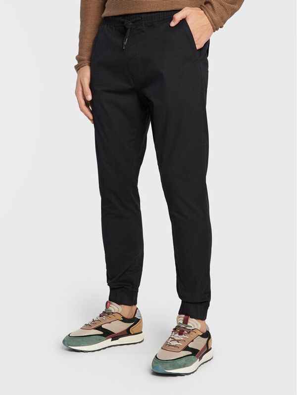 Solid Solid Джогъри 21103814 Черен Slim Fit