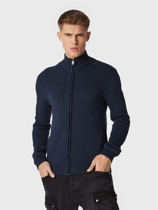 Solid Solid Кардиган 21107144 Тъмносин Regular Fit