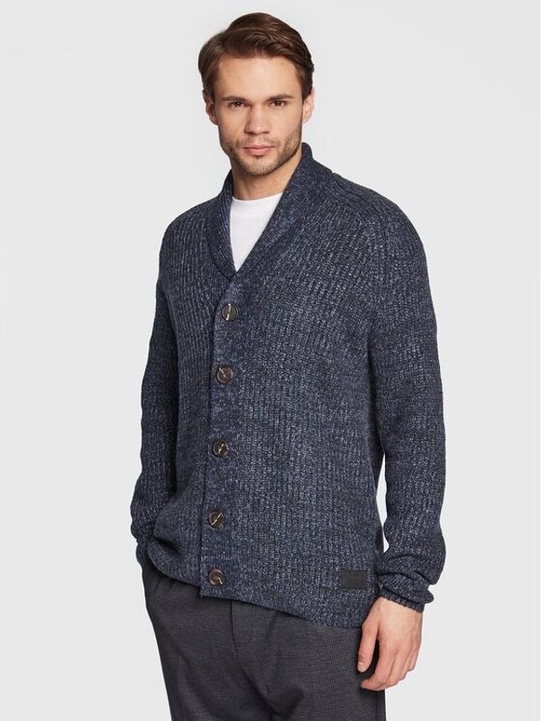 Solid Solid Кардиган Daric 21107349 Тъмносин Casual Fit