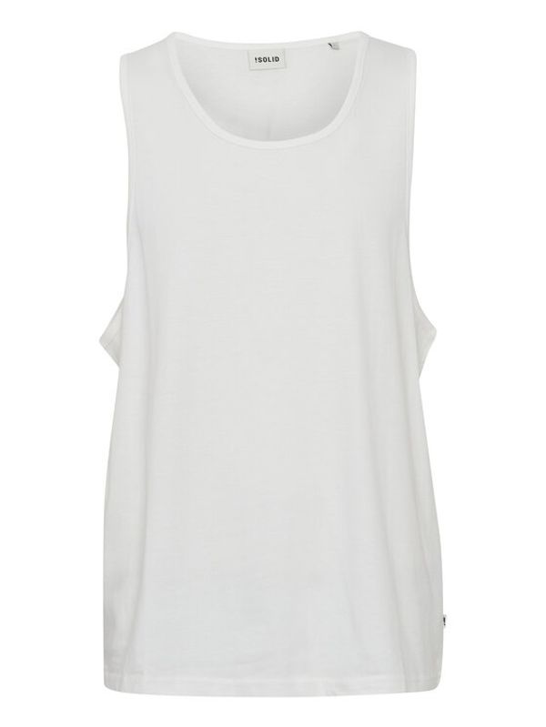 Solid Solid Мъжки топ 21107782 Бял Regular Fit