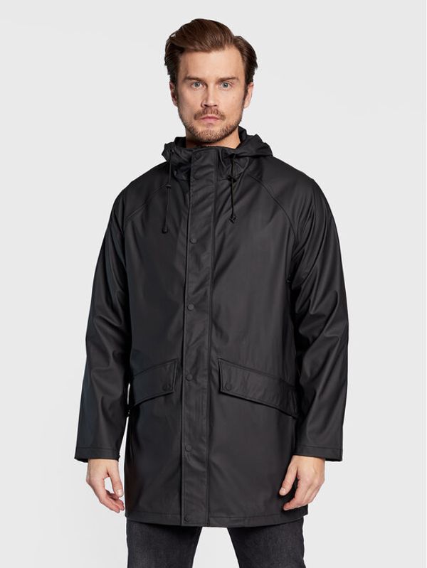 Solid Solid Преходно яке 21107388 Черен Regular Fit