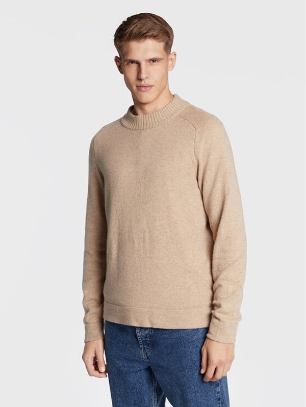 Solid Solid Пуловер 21107340 Бежов Regular Fit