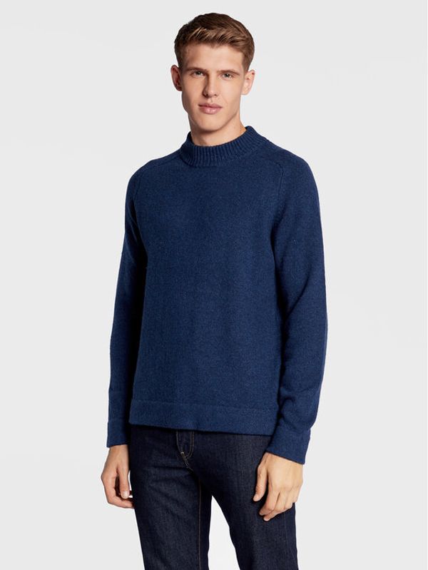 Solid Solid Пуловер 21107340 Тъмносин Regular Fit