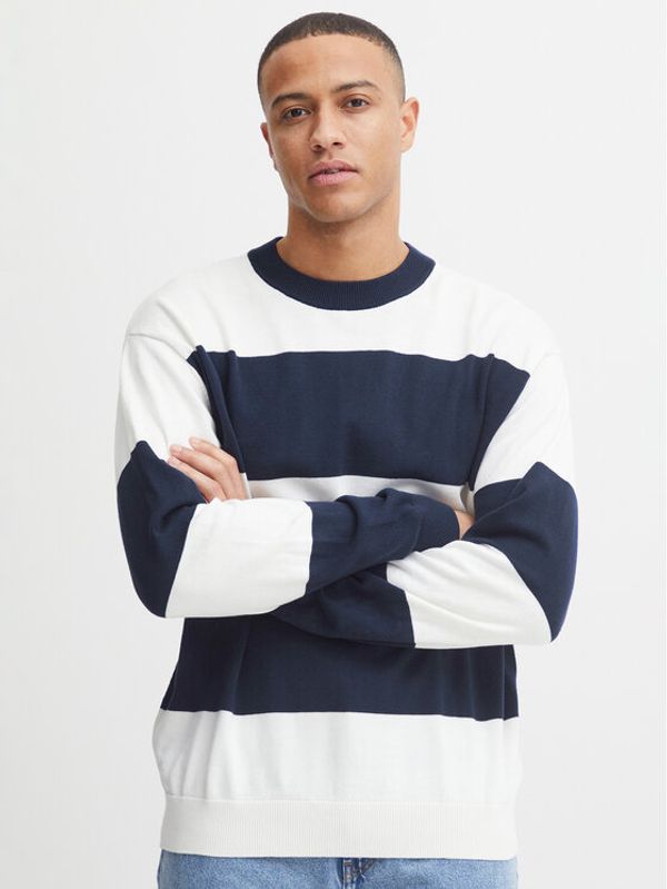 Solid Solid Пуловер 21107733 Тъмносин Regular Fit