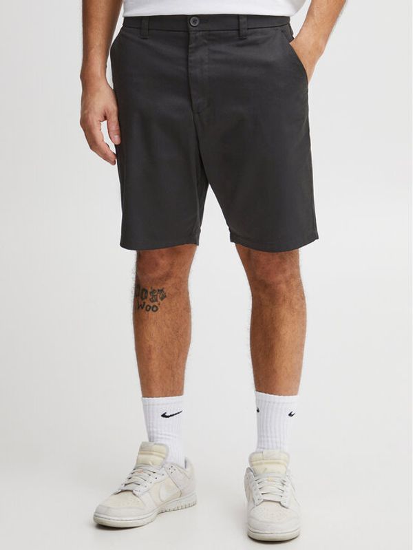 Solid Solid Шорти от плат 21107653 Черен Regular Fit