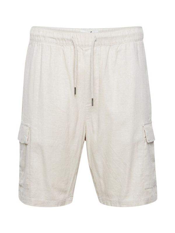 Solid Solid Шорти от плат 21107732 Сив Regular Fit