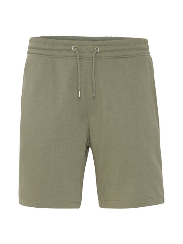 Solid Solid Спортни шорти 21107850 Зелен Regular Fit