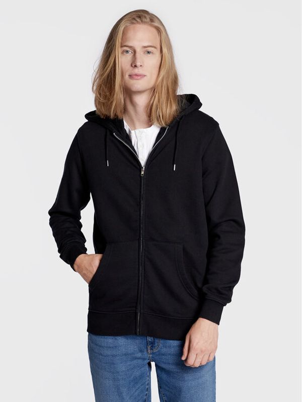 Solid Solid Суитшърт 21103778 Черен Regular Fit