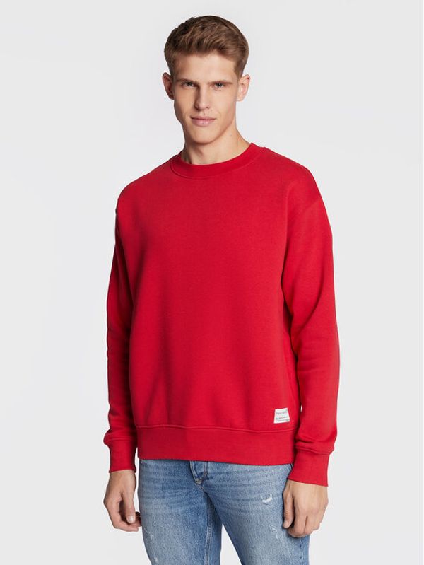 Solid Solid Суитшърт 21107419 Червен Regular Fit
