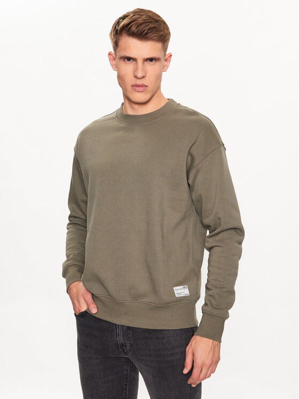 Solid Solid Суитшърт 21107419 Зелен Regular Fit