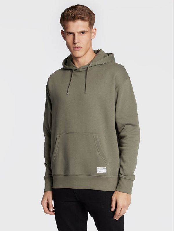 Solid Solid Суитшърт 21107420 Зелен Relaxed Fit