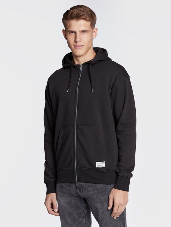 Solid Solid Суитшърт 21107421 Черен Regular Fit