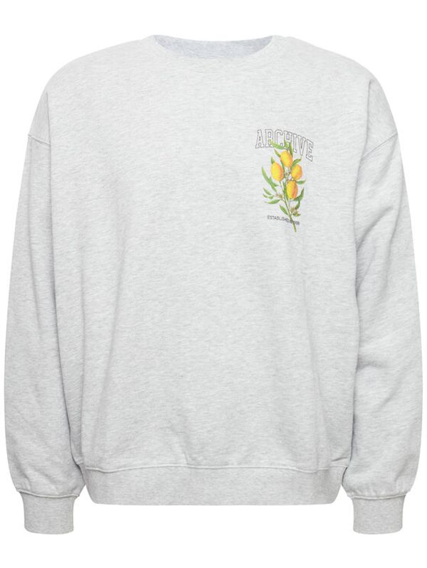 Solid Solid Суитшърт 21107780 Сив Regular Fit