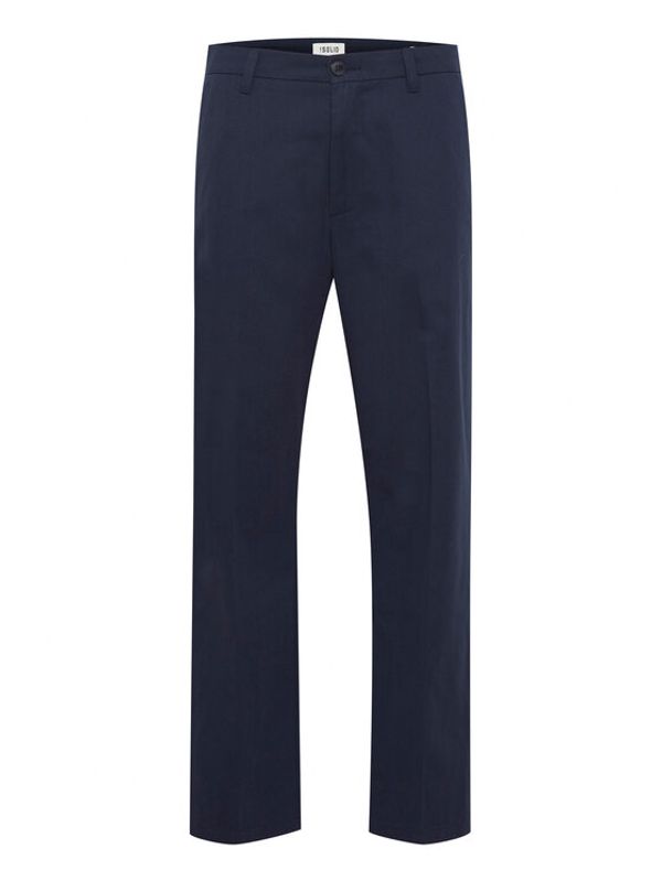 Solid Solid Текстилни панталони 21107628 Тъмносин Straight Fit