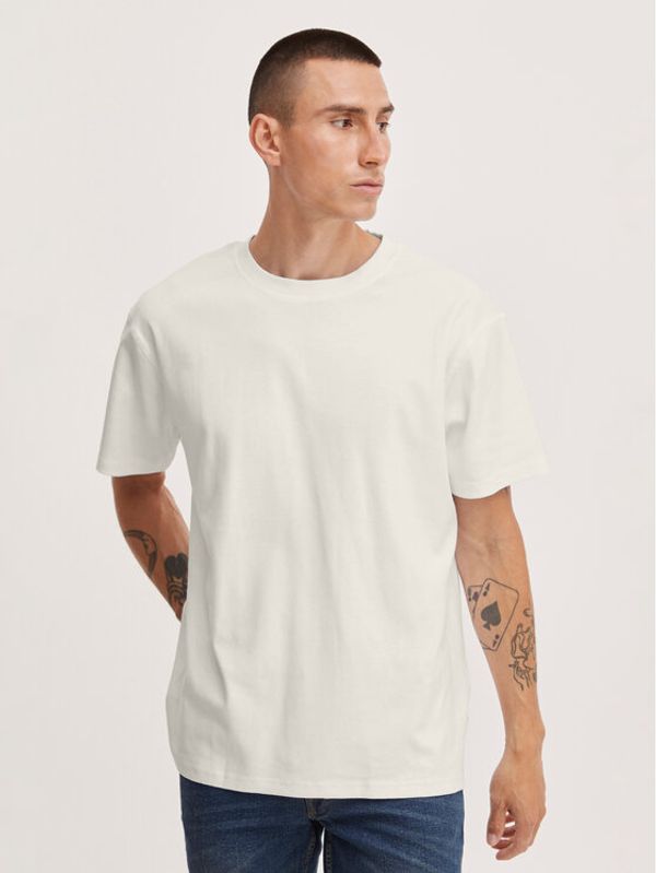 Solid Solid Тишърт 21107307 Сив Regular Fit