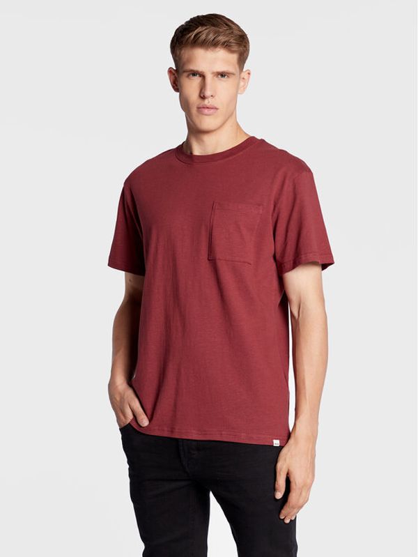 Solid Solid Тишърт 21107372 Бордо Regular Fit