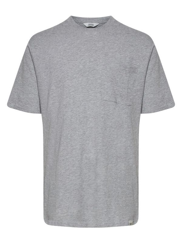 Solid Solid Тишърт 21107372 Сив Casual Fit