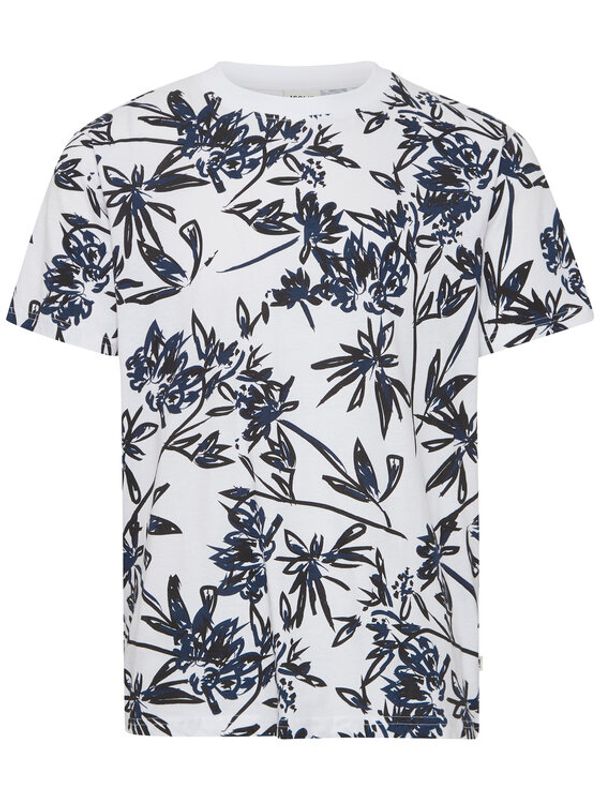 Solid Solid Тишърт 21107746 Бял Regular Fit