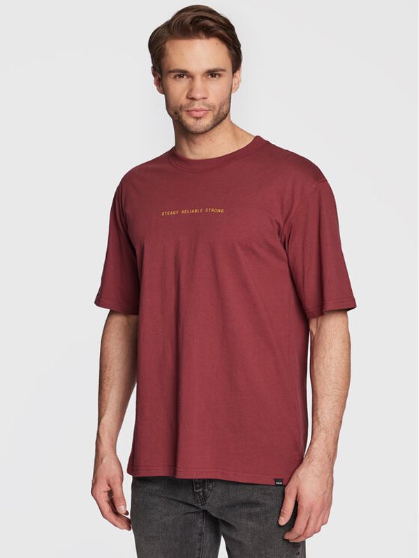 Solid Solid Тишърт Daunte 21107308 Бордо Casual Fit