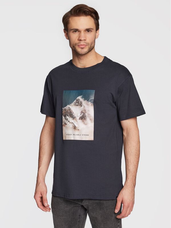 Solid Solid Тишърт Daunte 21107309 Тъмносин Casual Fit