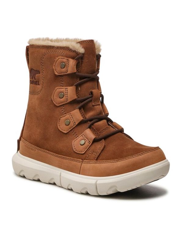 Sorel Sorel Апрески Explorer II Joan Faux Fur Wp NL4456 Кафяв