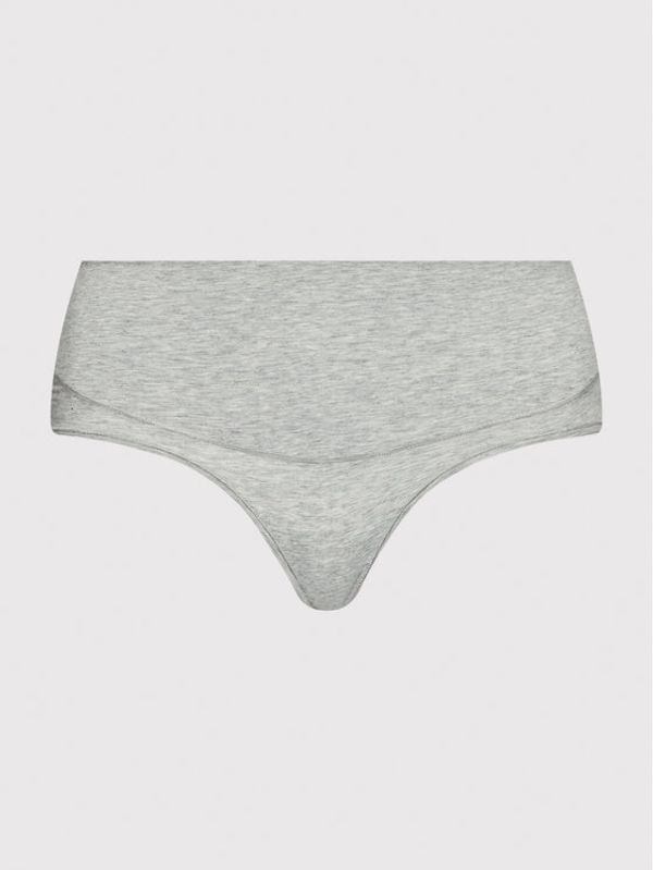 SPANX SPANX Класически бикини с висока талия Cotton Control 40050R Сив