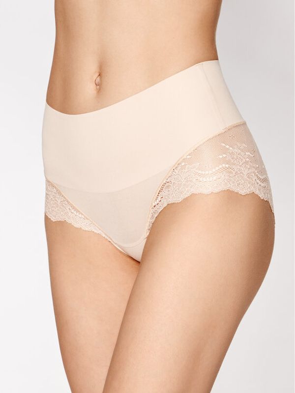 SPANX SPANX Класически бикини с висока талия Undie-tectable® Hi-Hipster SP0515 Бежов