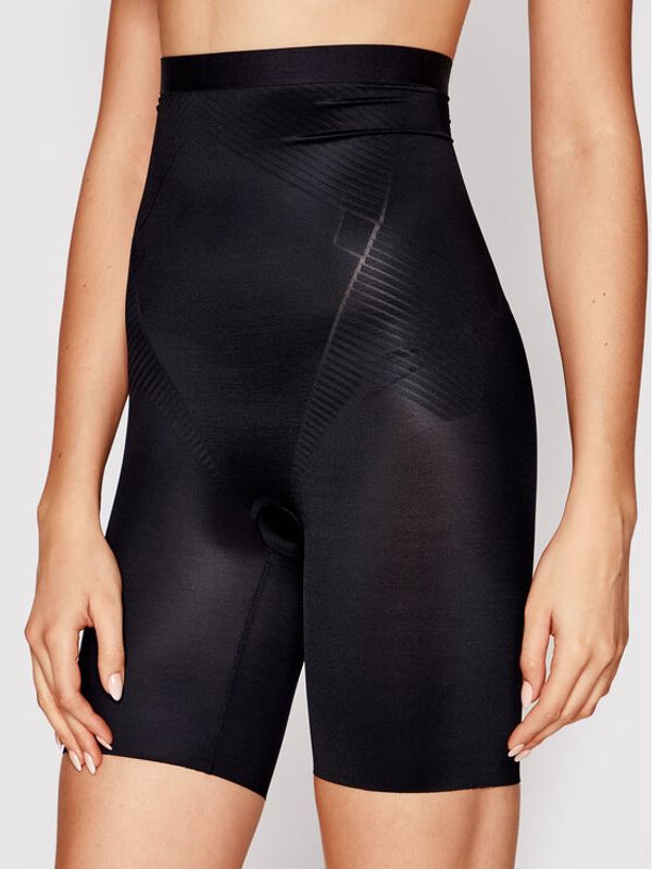 SPANX SPANX Моделиращо бельо долна част Thinstincts 2.0 High Waist Mid-Thigh 10233R Черен