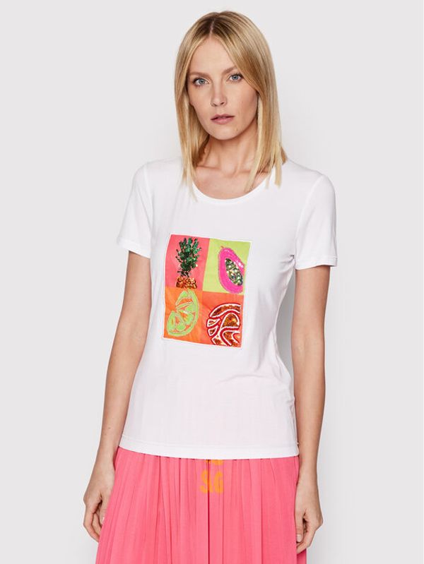 Sportalm Sportalm Тишърт Leesha 9712530901 Бял Regular Fit