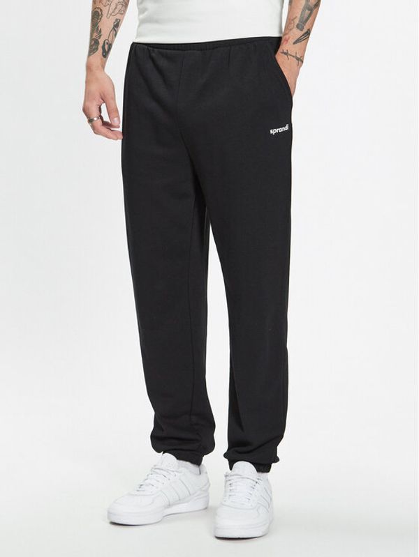 Sprandi Sprandi Долнище анцуг SP3-SPM021 Черен Regular Fit