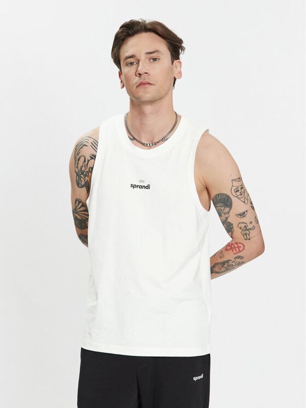Sprandi Sprandi Мъжки топ SP3-TPM001 Бял Regular Fit