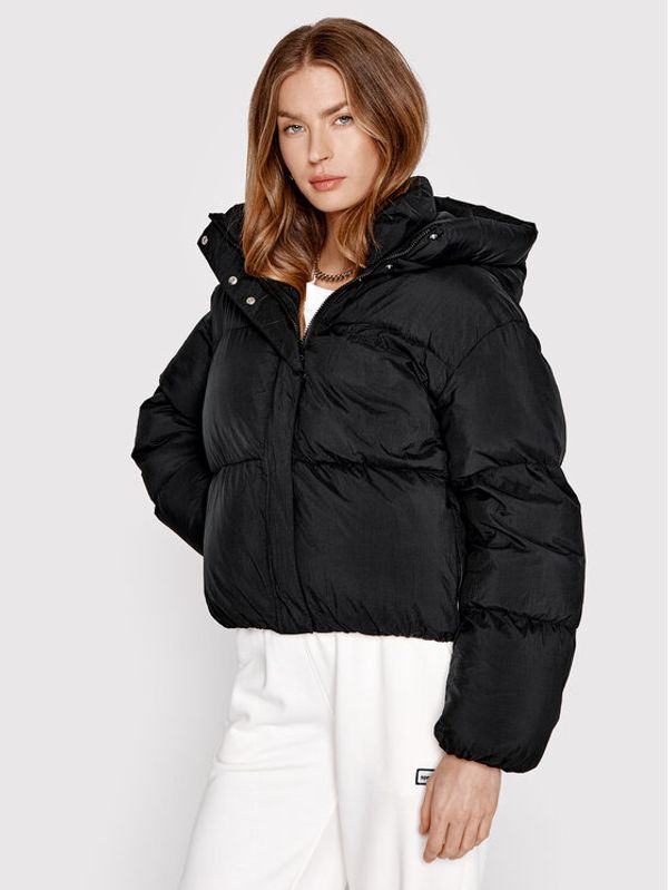 Sprandi Sprandi Пухено яке SP22-KUD511 Черен Relaxed Fit