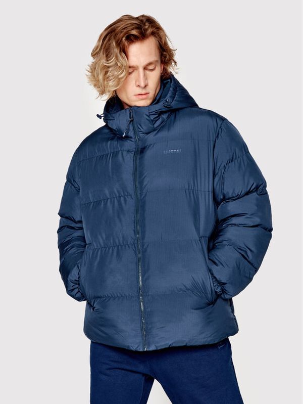 Sprandi Sprandi Пухено яке SP22-KUM500 Тъмносин Regular Fit