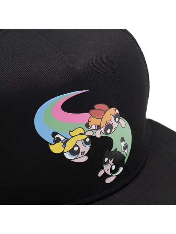 Sprandi Sprandi Шапка с козирка ACCCS-AW23-100WBPPG Черен