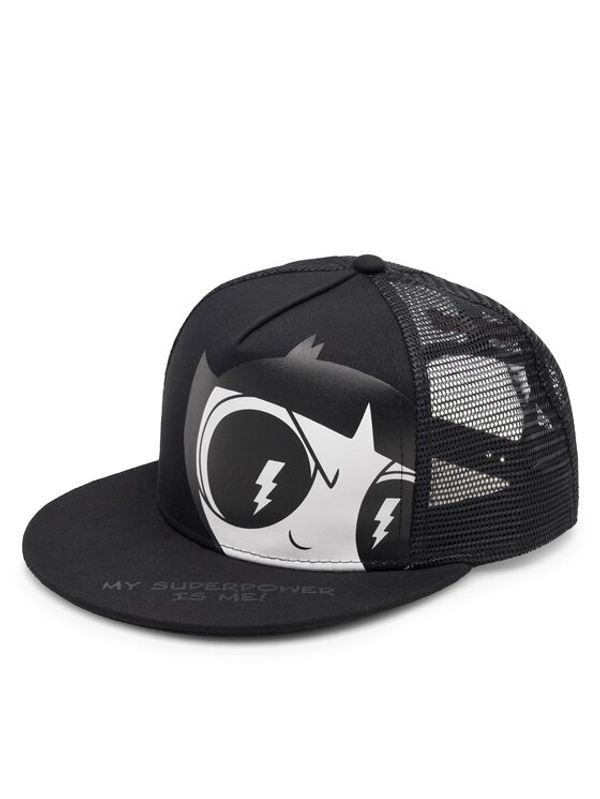 Sprandi Sprandi Шапка с козирка ACCCS-AW23-103WBPPG Черен