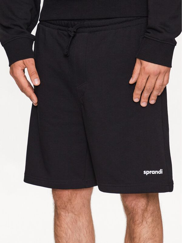 Sprandi Sprandi Спортни шорти SP3-SKM010 Черен Regular Fit